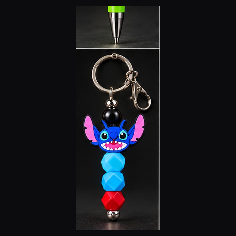 Blue Character Keychain
